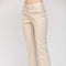 Faux Leather Flare Pants-Pants-FATE-S-ECRU-Urbanheer