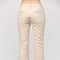 Faux Leather Flare Pants-Pants-FATE-S-ECRU-Urbanheer