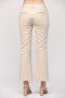 Faux Leather Flare Pants-Pants-FATE-S-ECRU-Urbanheer