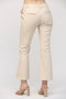 Faux Leather Flare Pants-Pants-FATE-S-ECRU-Urbanheer