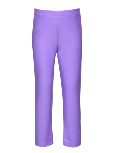 Faux Leather Leggings-Leggings-Hannah Banana-12M-LAVENDER-Urbanheer