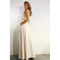 Faux Leather Top And Pleated Slit Skirt Set CREAM/CREAM-Set-Mulla-S-CREAM/CREAM-Urbanheer