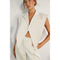 Faux Leather Vest CREAM-Vest-Mulla-S-CREAM-Urbanheer