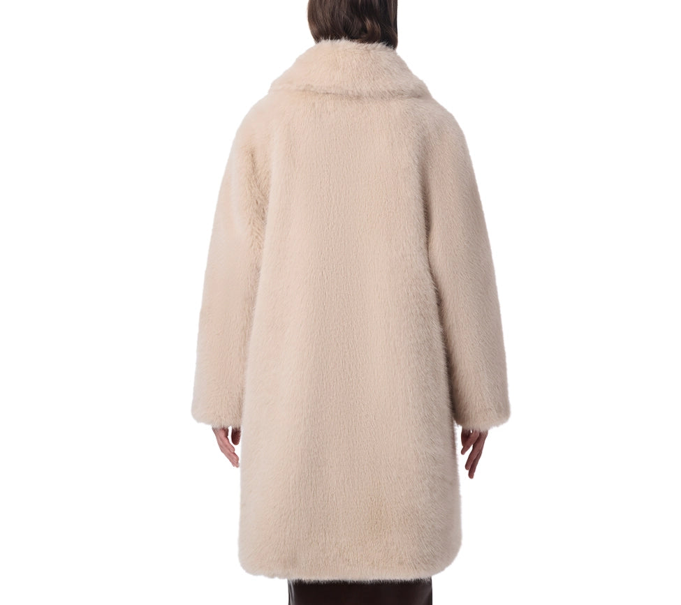 Faux Mink Jacket-Jacket-Bernardo-XS-Misty Gold-Urbanheer