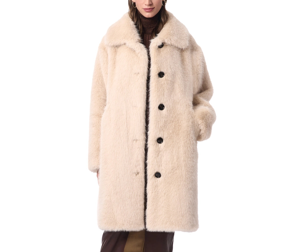 Faux Mink Jacket-Jacket-Bernardo-XS-Misty Gold-Urbanheer