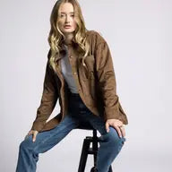 Faux Suede Jacket - Brenda Jacket