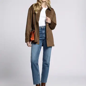 Faux Suede Jacket - Brenda Jacket