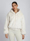 Fawn Reversible Faux Fur Hoodie - Taupe-Hoodie-Blanc Noir-M-White/Warm Taupe-Urbanheer
