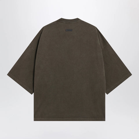 Fear of God Baseball Club heavy cotton jersey T-shirt in faded brown