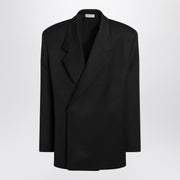 Fear of God Black double-breasted jacket in virgin wool