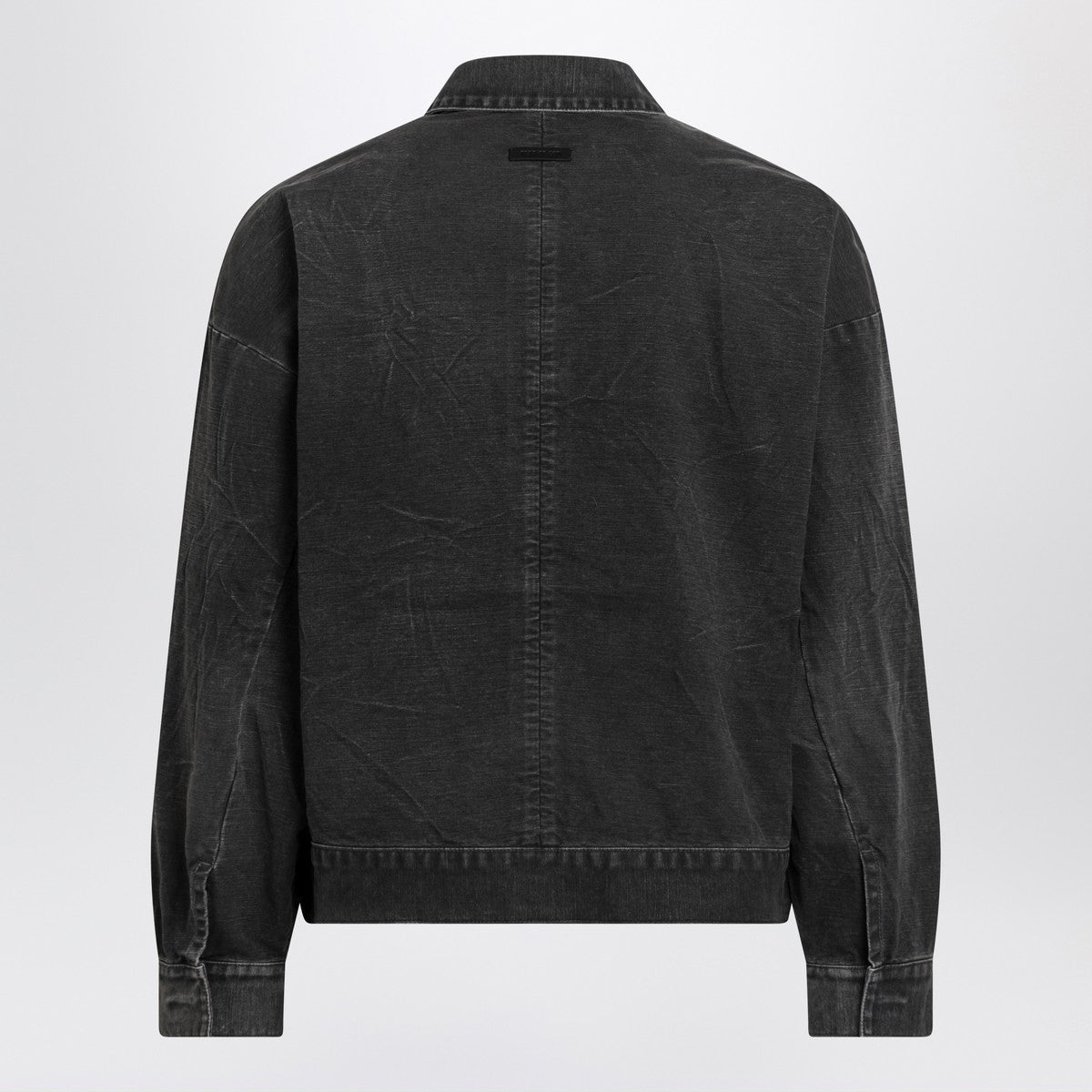 Fear of God Black faded canvas jacket