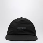 Fear of God Black nylon baseball cap