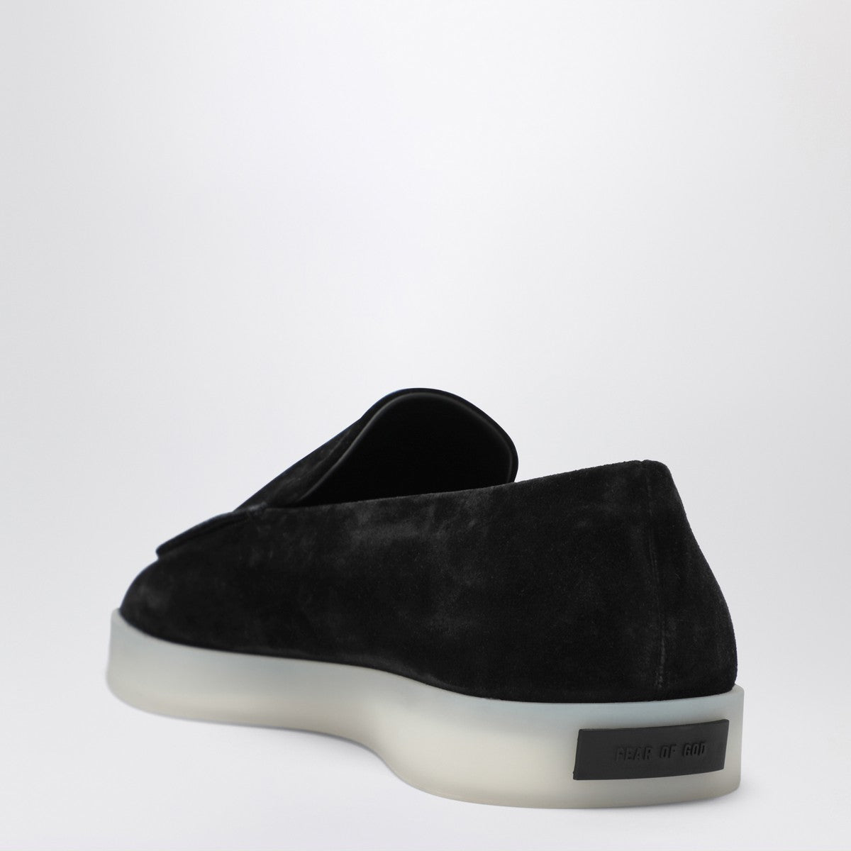 Fear of God Black suede loafers
