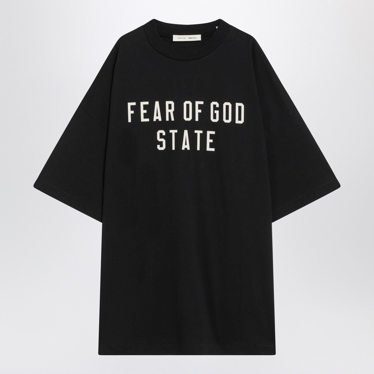 Fear of God Essentials Black 90’s cotton T-shirt