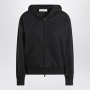 Fear of God Essentials Black cotton fleece hoodie