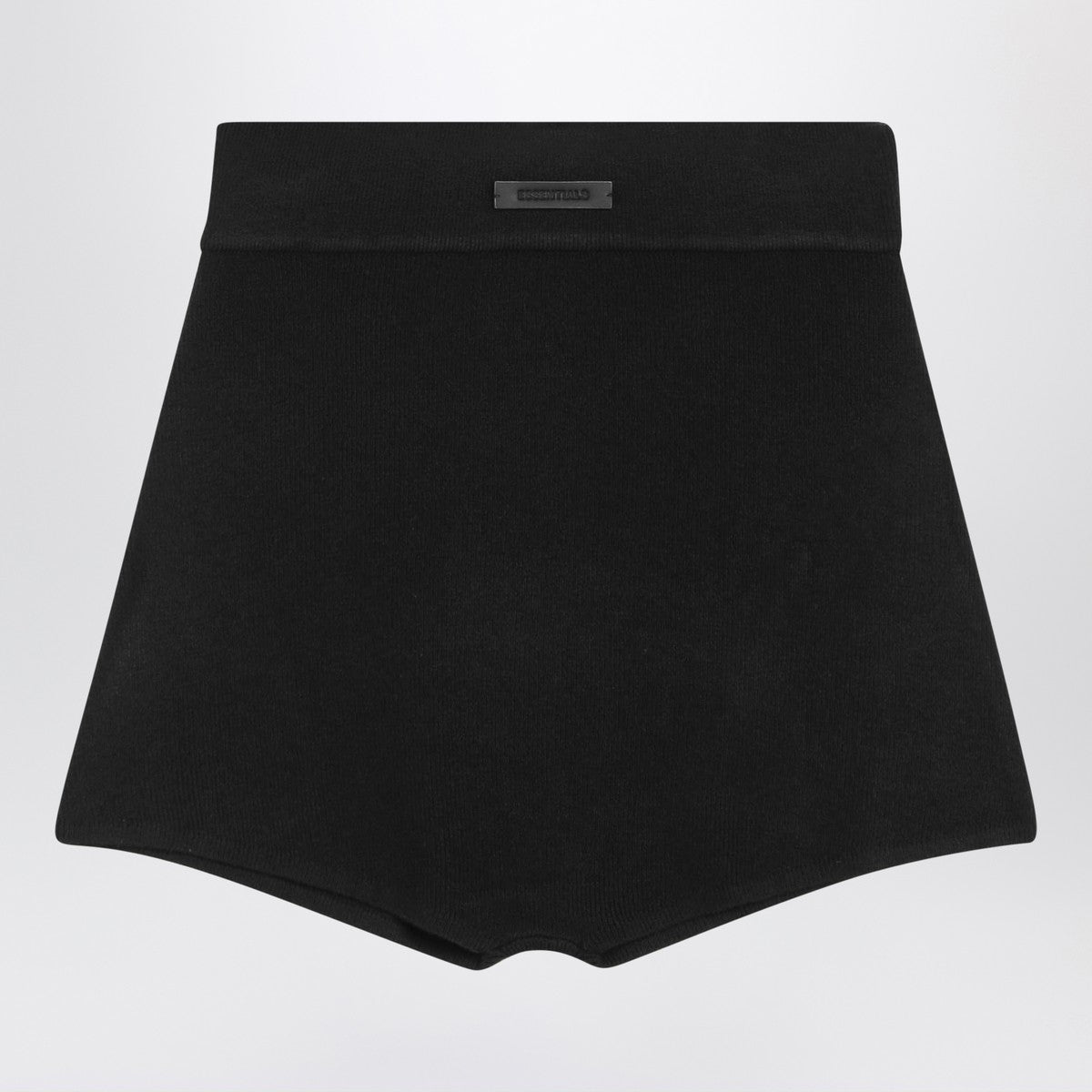 Fear of God Essentials Black culotte in stretch Waffle fabric