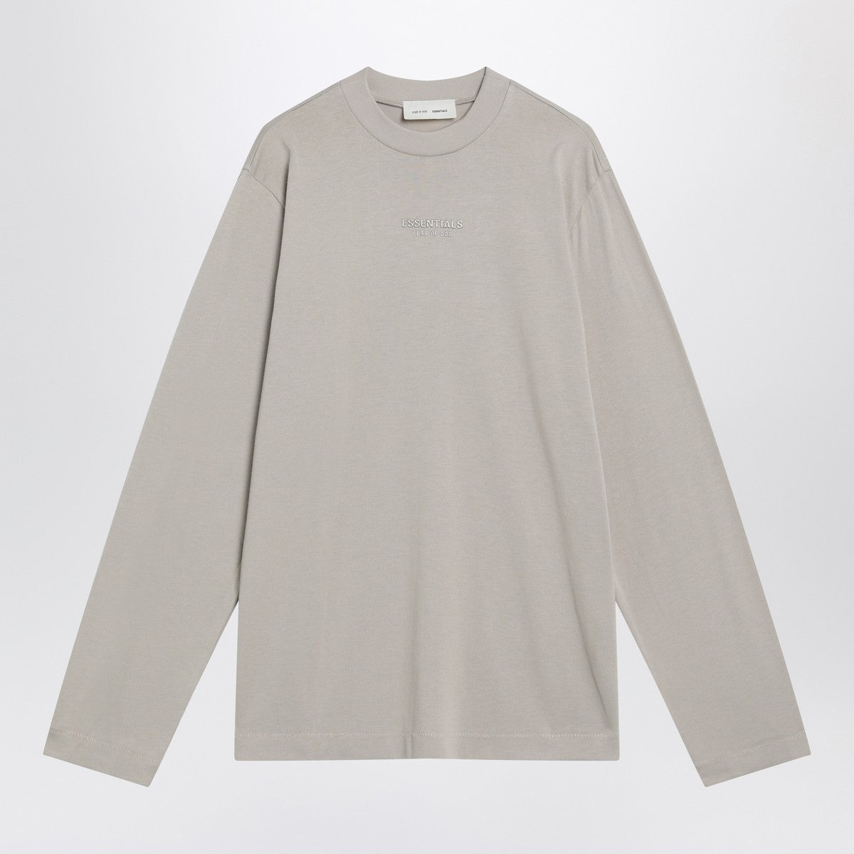 Fear of God Essentials Greige cotton-blend top