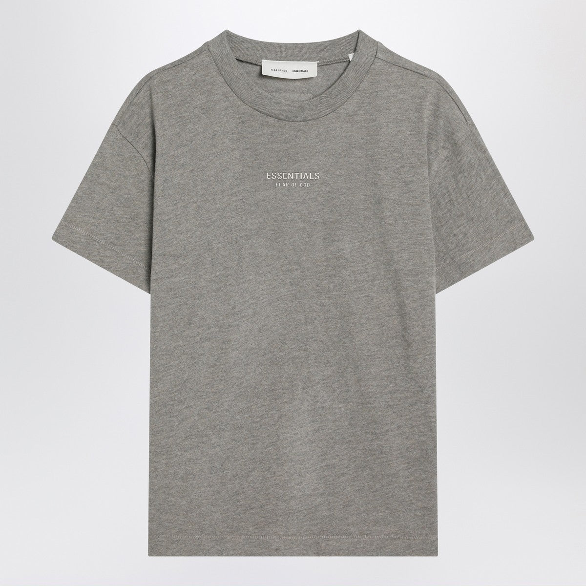 Fear of God Essentials Grey cotton-blend T-shirt