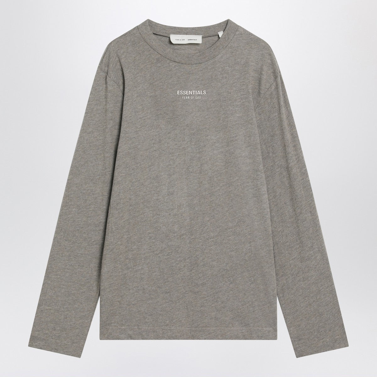 Fear of God Essentials Grey cotton-blend top