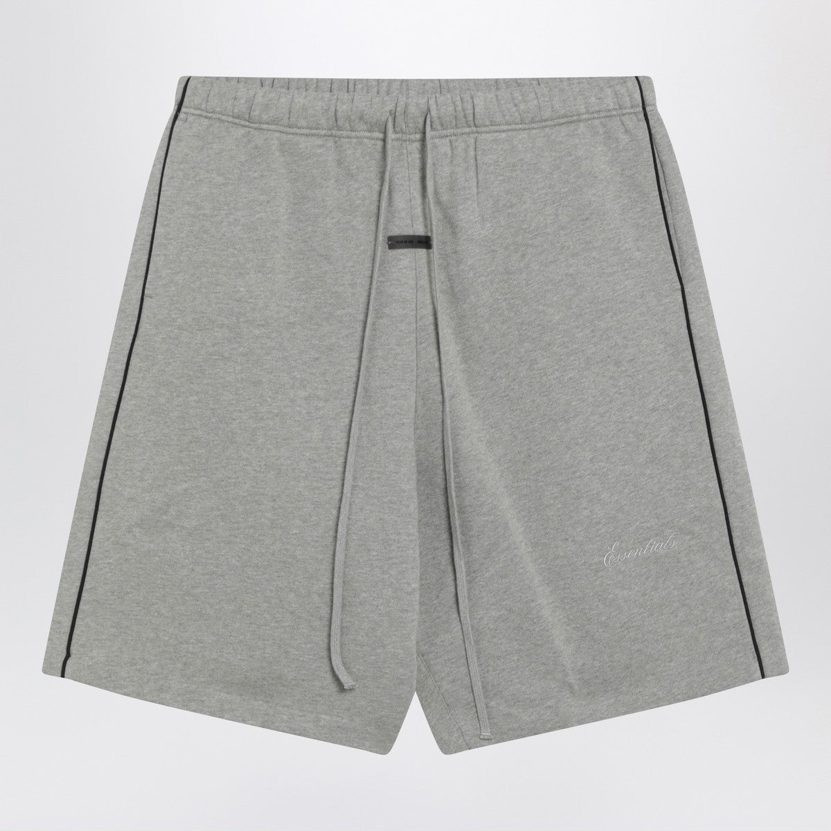 Fear of God Essentials Grey shorts with contrasting trims