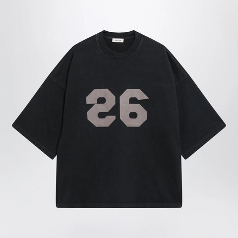 Fear of God T-shirt 26 in heavy cotton jersey in black