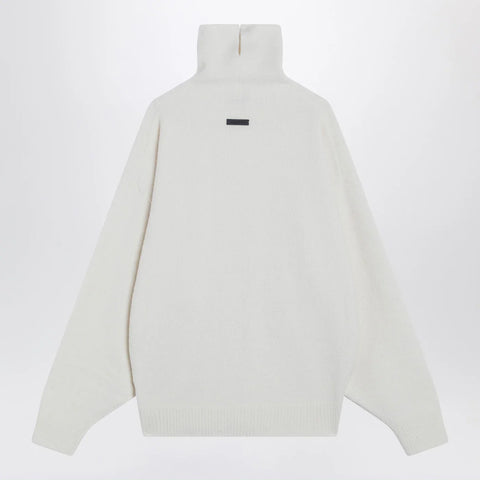 Fear of God White turtleneck sweater in wool