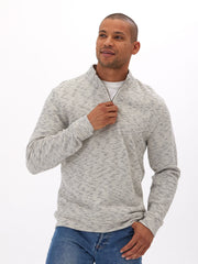 Felix Stripe Terry 1/4 Zip Pullover