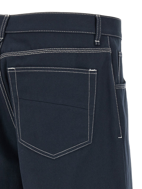 Fendi Bermuda Cargo Canvas Shorts