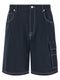 Fendi Bermuda Cargo Canvas Shorts