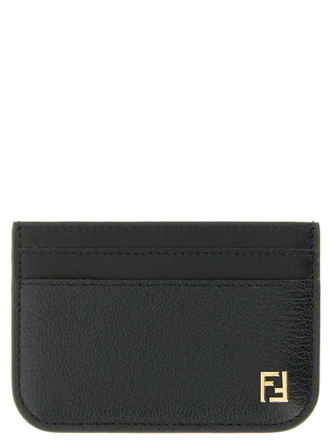 Fendi Black Ff Card Holder