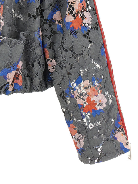 Fendi Bouquet Lace Blazer