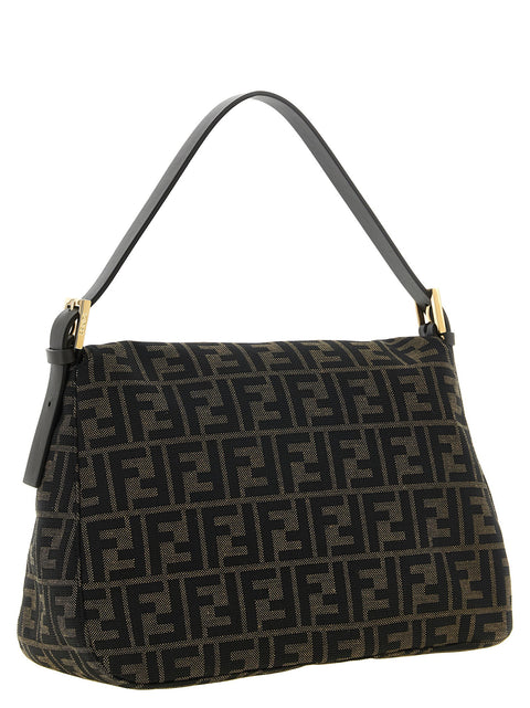 Fendi Brown Flap 26325 Shoulder Bag