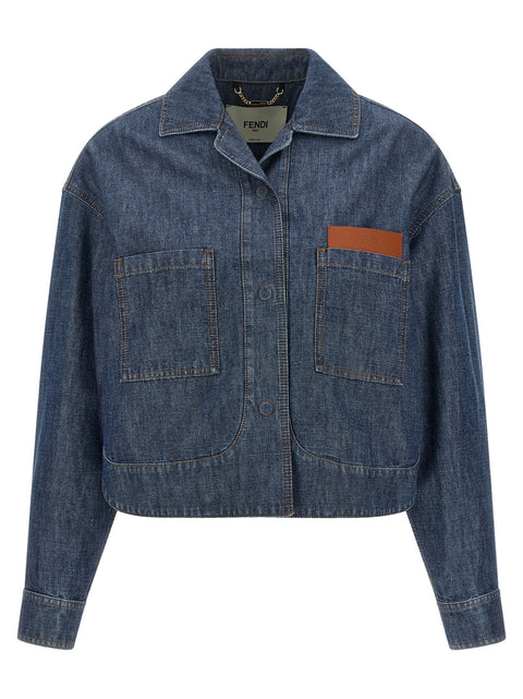 Fendi Chambray Denim Jacket