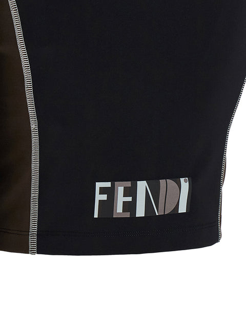 Fendi Color Block Top