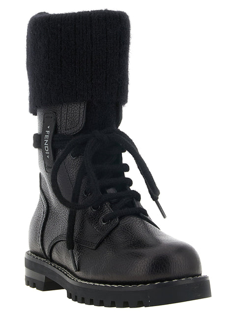 Fendi Commando Ankle Boots