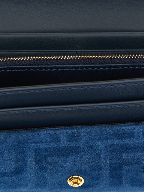 Fendi Continental Baguette Wallet On Chain