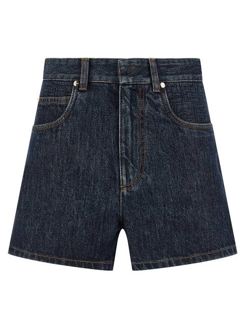 Fendi Ff Padded Shorts