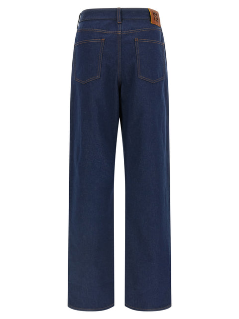 Fendi Ff Reverse Jeans