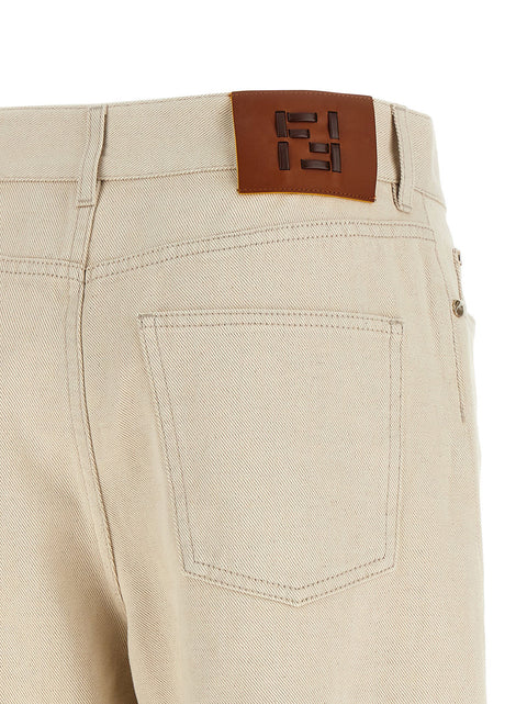 Fendi Ff Reverse Jeans