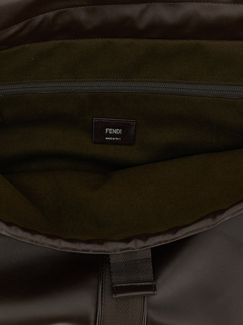 Fendi Flux Maxi Messanger Handbag