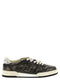 Fendi Match Leather Sneakers