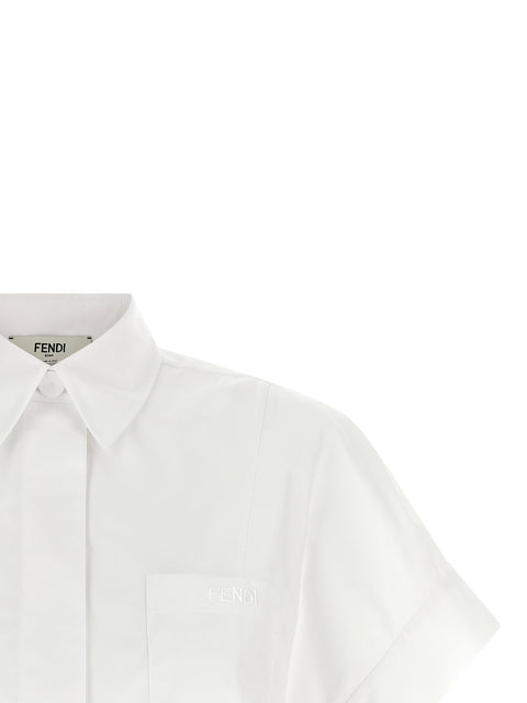 Fendi Maxi Button Shirt