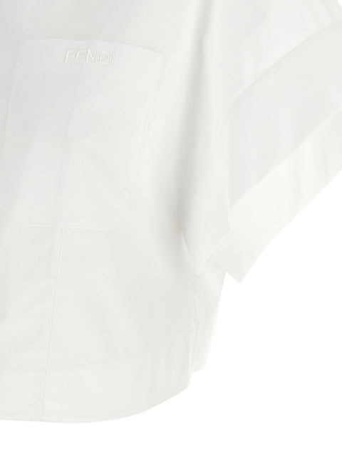 Fendi Maxi Button Shirt