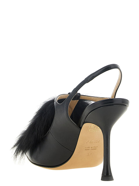 Fendi Noir Slingback