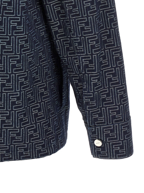 Fendi Overshirt Denim Ff