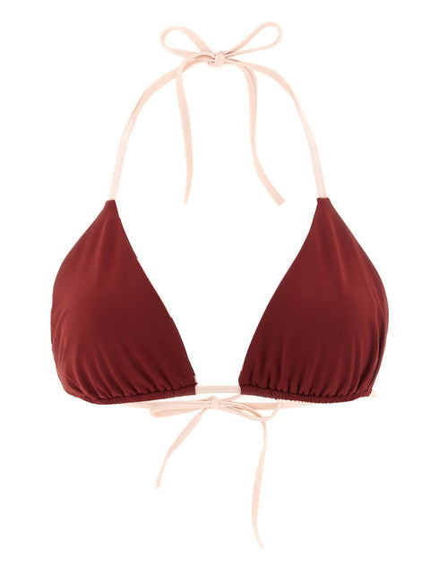 Fendi Pequin Reversible Bikini Top