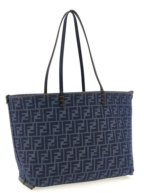 Fendi Roll Medium Reversible Shopping Bag