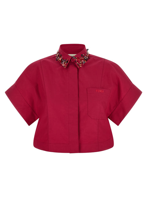 Fendi Shirt With Embroidery