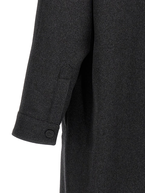 Fendi Single-breasted Cashmere Coat