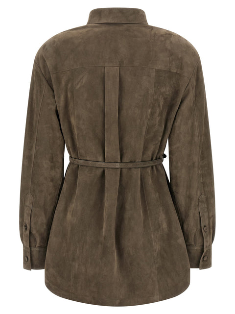 Fendi Suede Shirt